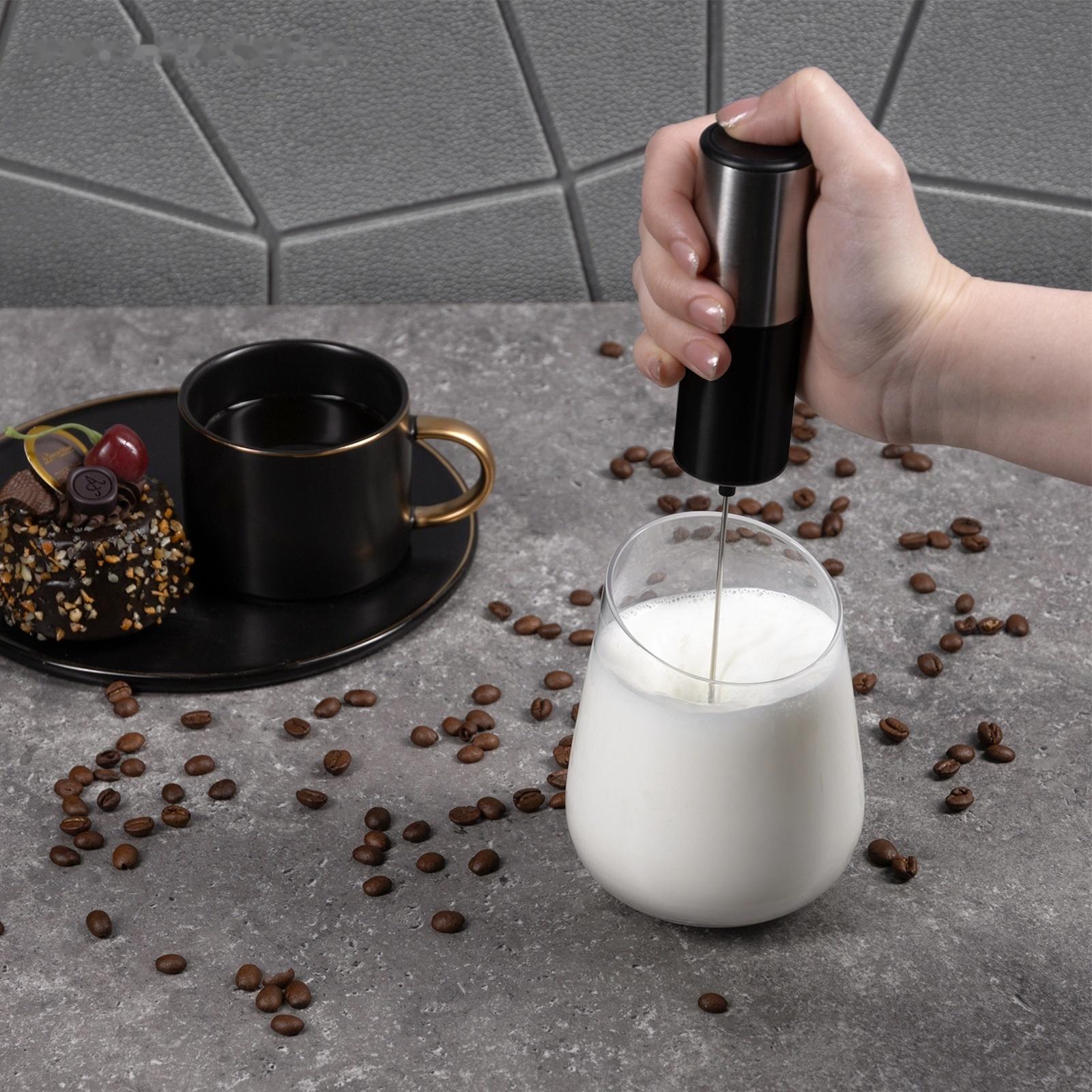 Капучинатор погружной Luazon WMR-03, 6 Вт, от батареек 2хАА, на подставке