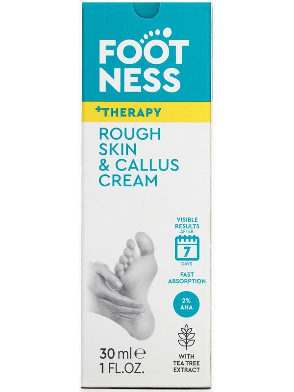 Крем против мозолей и огрубевшей кожи стоп FOOTNESS, 30 мл