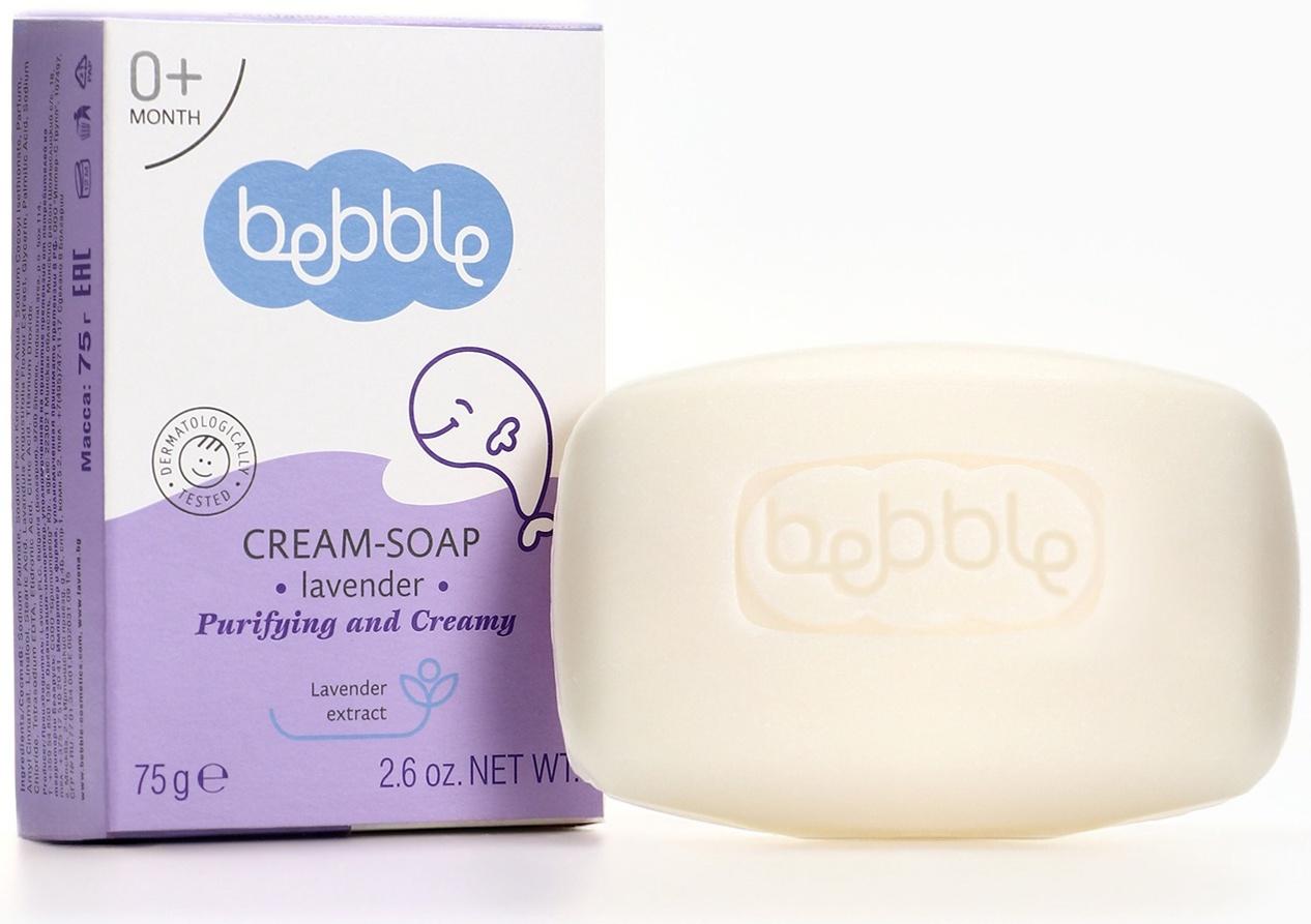 Крем-мыло детское Bebble с ароматом лаванды, 75 г