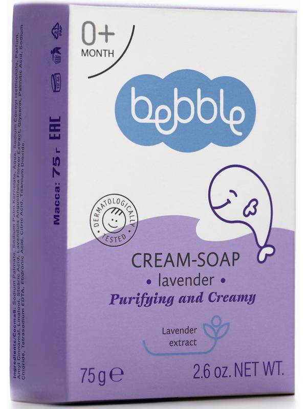 Крем-мыло детское Bebble с ароматом лаванды, 75 г
