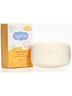 Крем-мыло детское Bebble с ароматом ромашки, 75 г