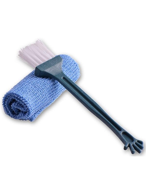 Набор чистящий для экранов KCL-1005, салфетка, спрей 100 мл, щётка