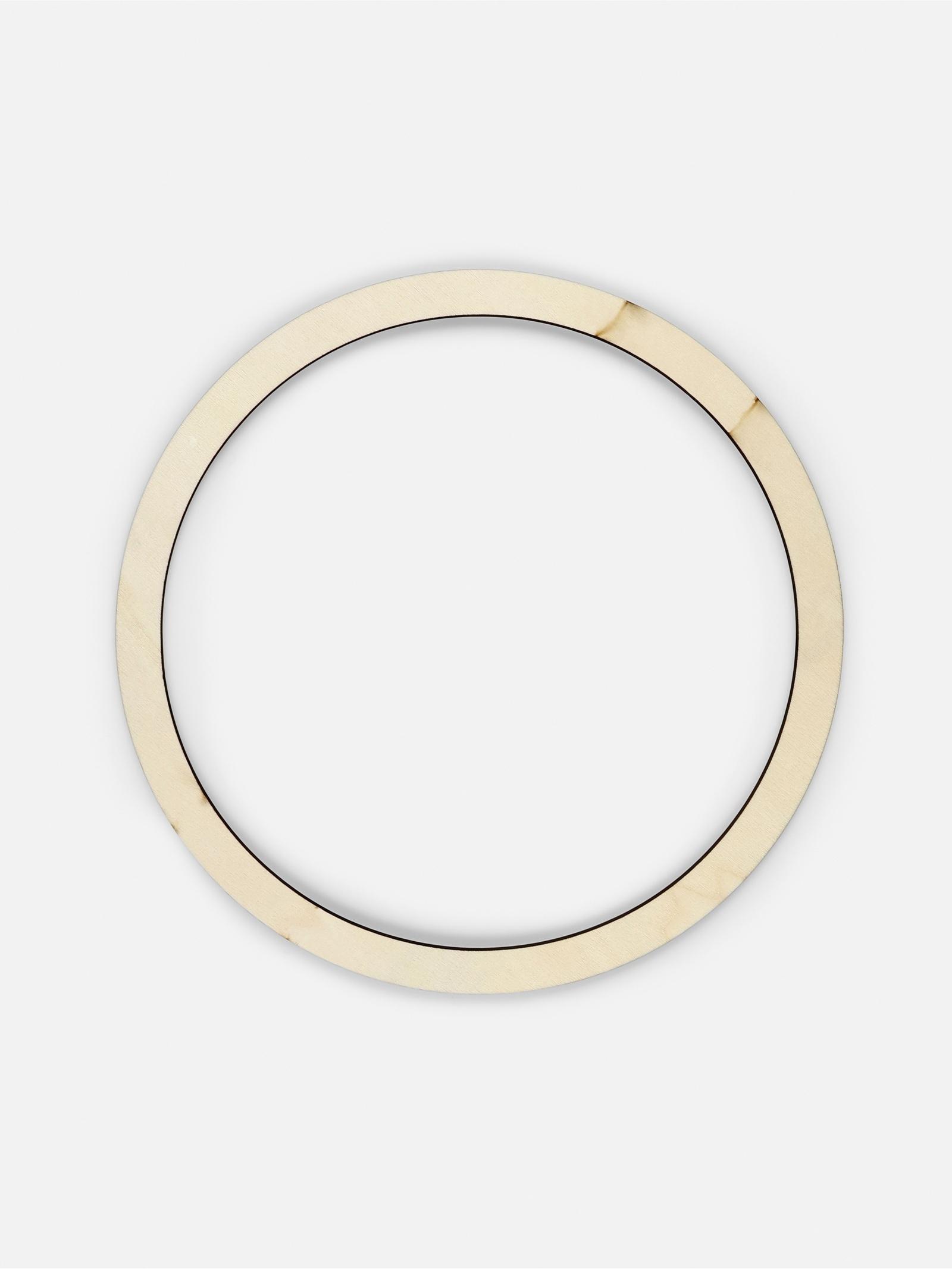 Набор основ для макраме, круглых, 6 шт., 4 мм, d=10/15/19.5/22.5/25.5/30 см