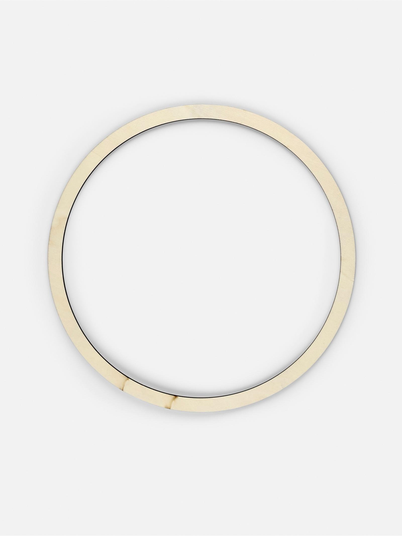 Набор основ для макраме, круглых, 6 шт., 4 мм, d=10/15/19.5/22.5/25.5/30 см