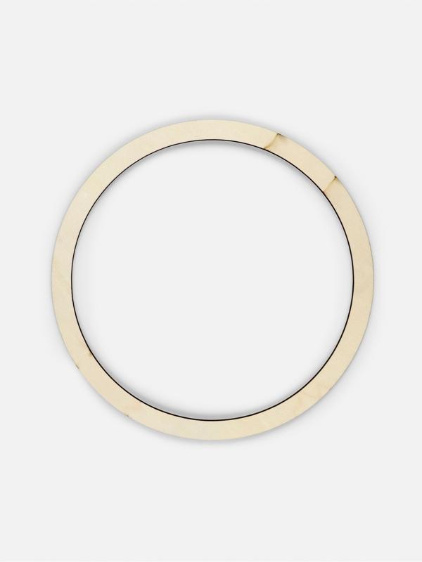 Набор основ для макраме, круглых, 6 шт., 4 мм, d=10/15/19.5/22.5/25.5/30 см