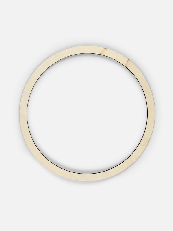 Набор основ для макраме, круглых, 6 шт., 4 мм, d=10/15/19.5/22.5/25.5/30 см