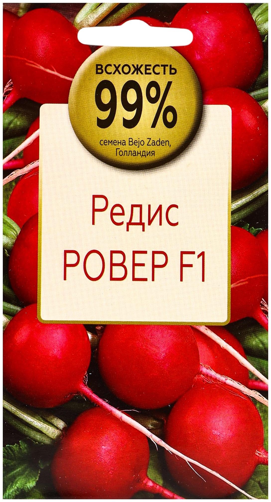 Семена Редис Ровер F1, «Всхожесть 99%»,, 30 шт.