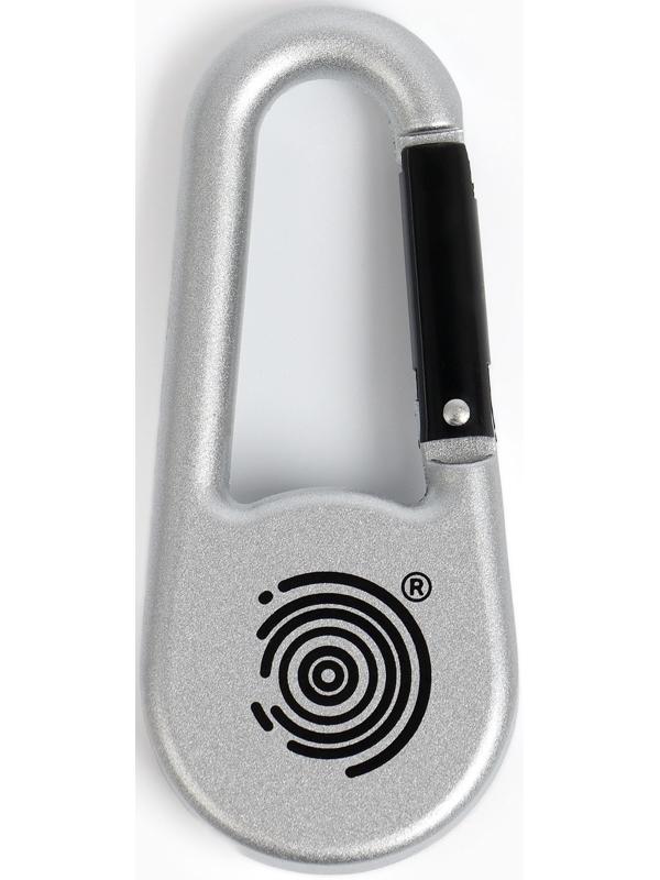 Компас с карабином C27, d=3 см, металлический