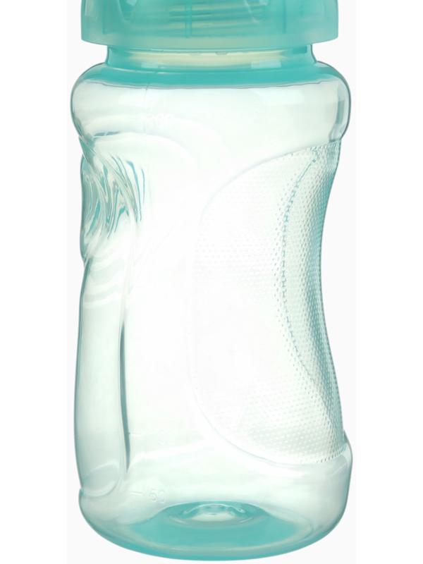 Поильник детский с мягким носиком, 300 мл., бирюзовый, +9 мес