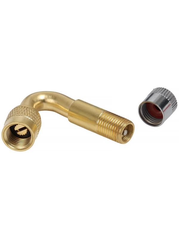 Удлинитель вентиля, металлический, 65°, набор 2 шт.