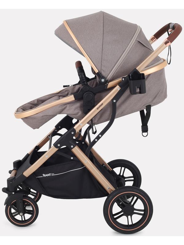Коляска - трансформер детская RANT basic PULSAR GOLD (2в1) RA160, бежевый