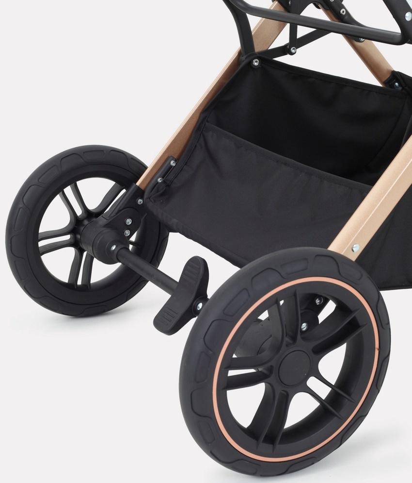 Коляска - трансформер детская RANT basic PULSAR GOLD (2в1) RA160, серый