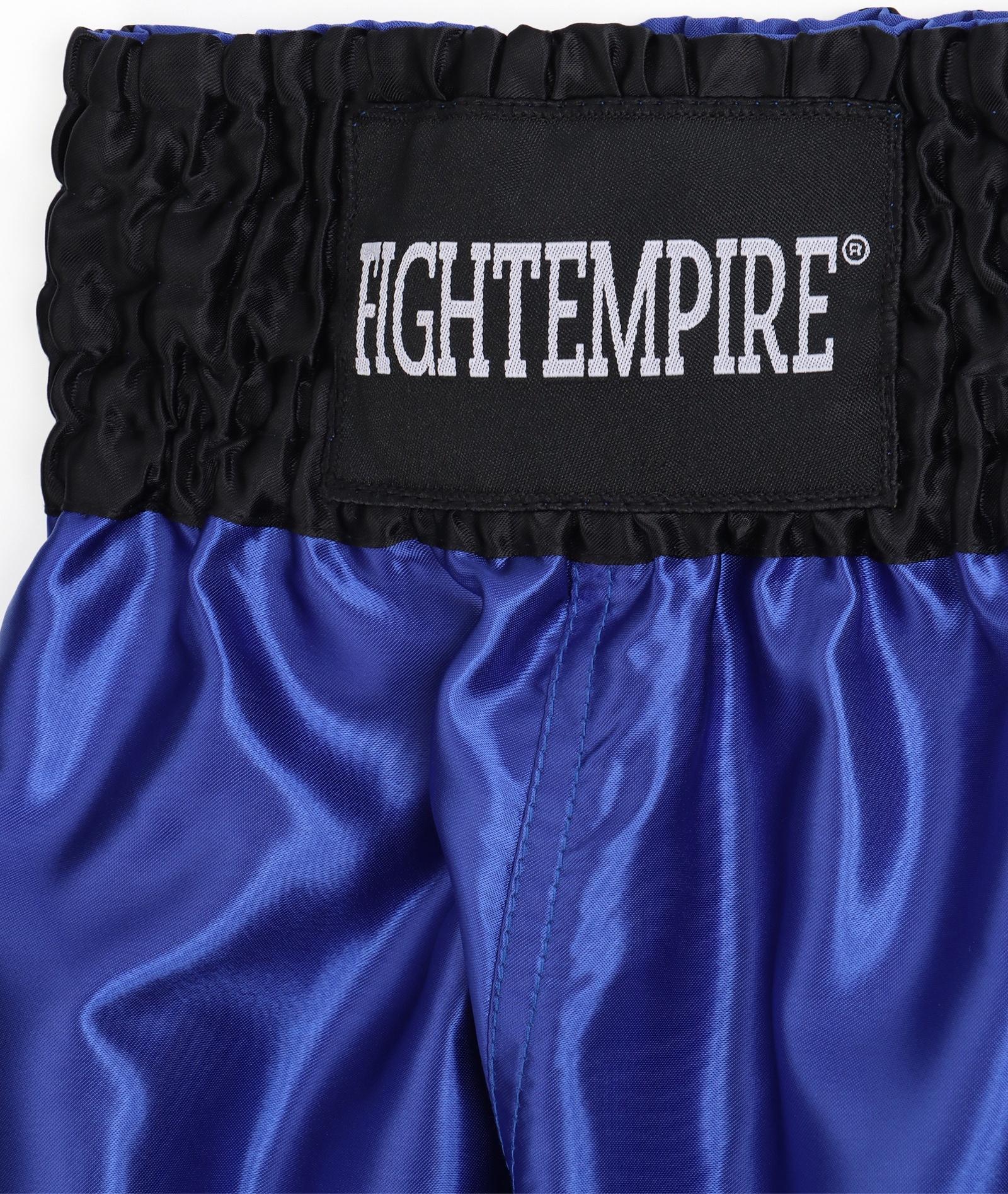 Шорты для тайского бокса FIGHT EMPIRE, р. XS, синие