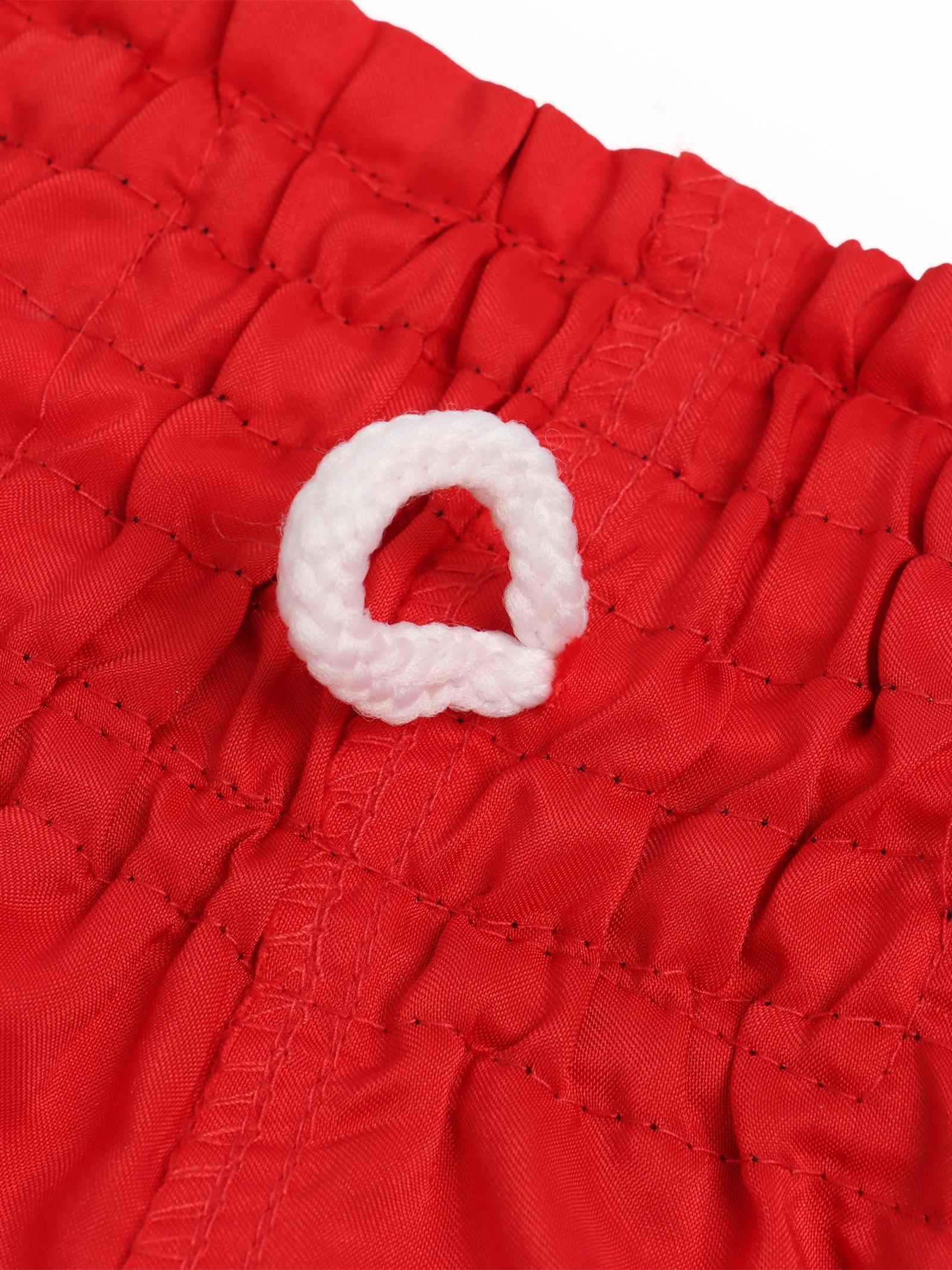 Шорты для тайского бокса FIGHT EMPIRE, р. XS, красные