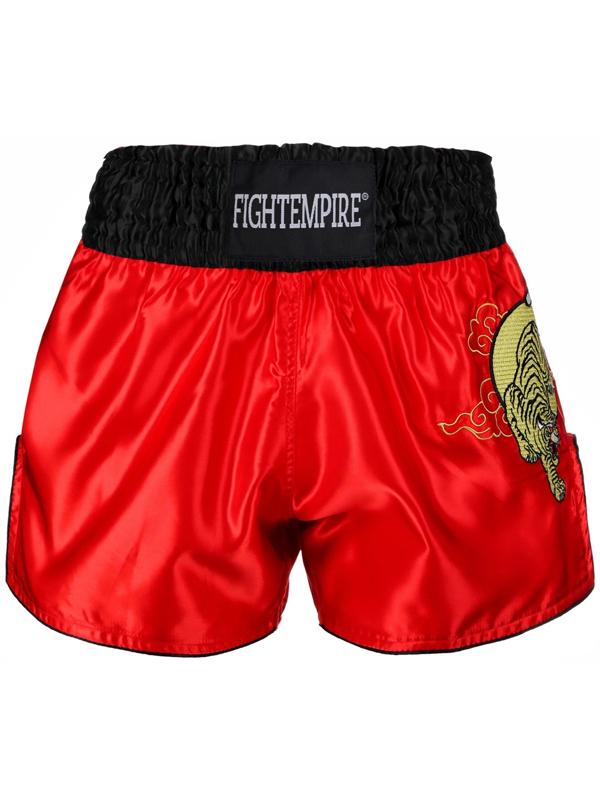 Шорты для тайского бокса FIGHT EMPIRE, р. XS, красные