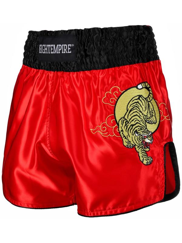 Шорты для тайского бокса FIGHT EMPIRE, р. XS, красные