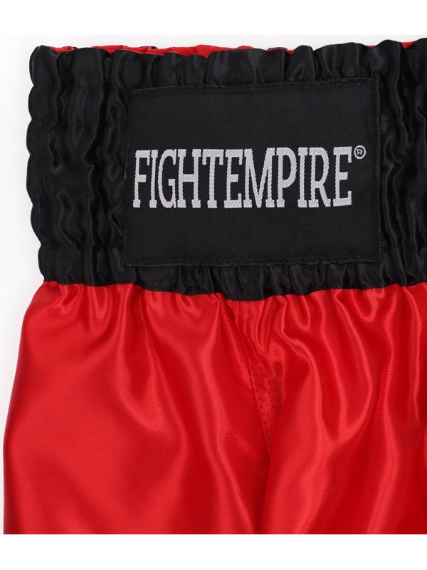 Шорты для тайского бокса FIGHT EMPIRE, р. XS, красные