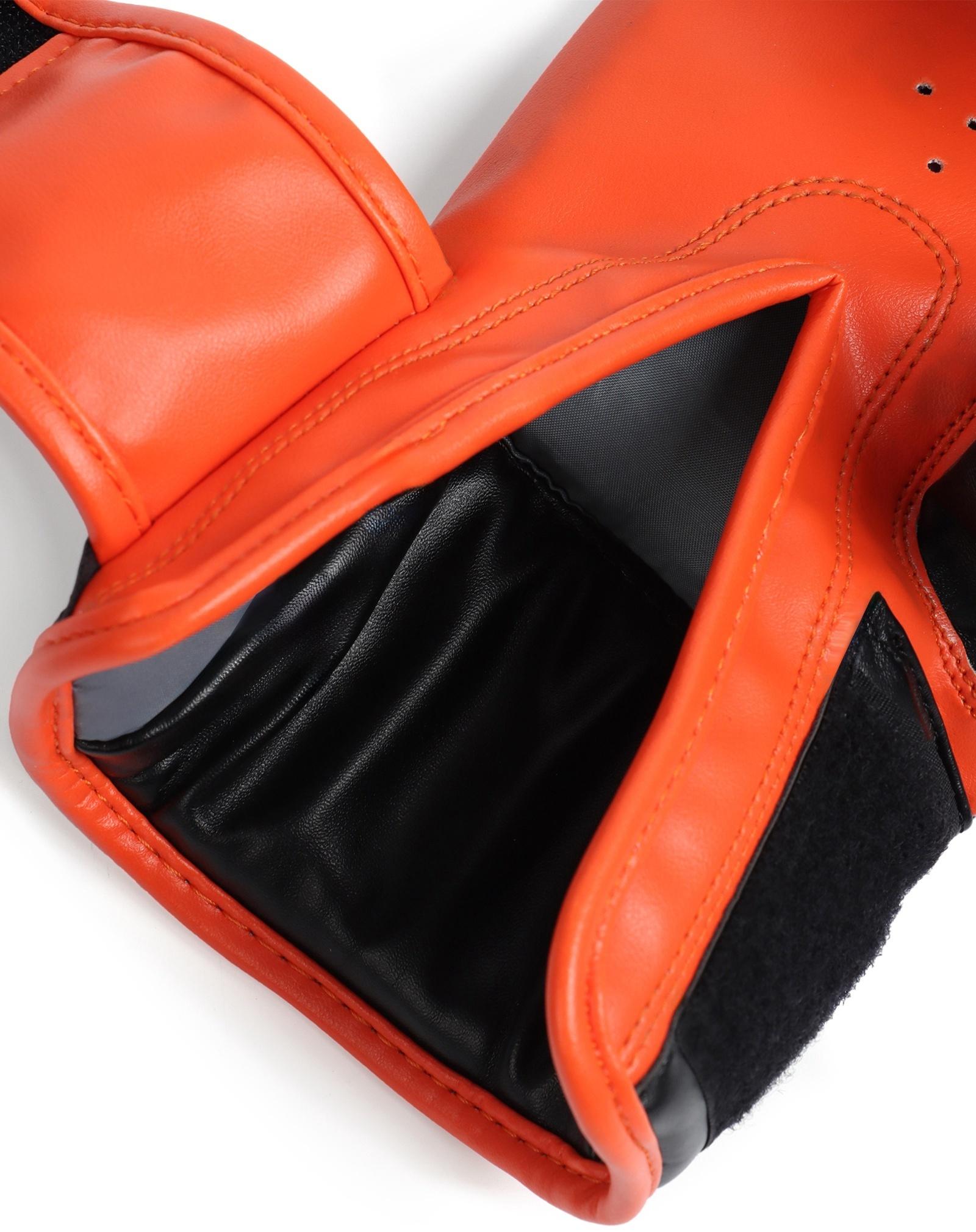 Перчатки снарядные FIGHT EMPIRE, MEXIMA, размер S, чёрные, оранжевые
