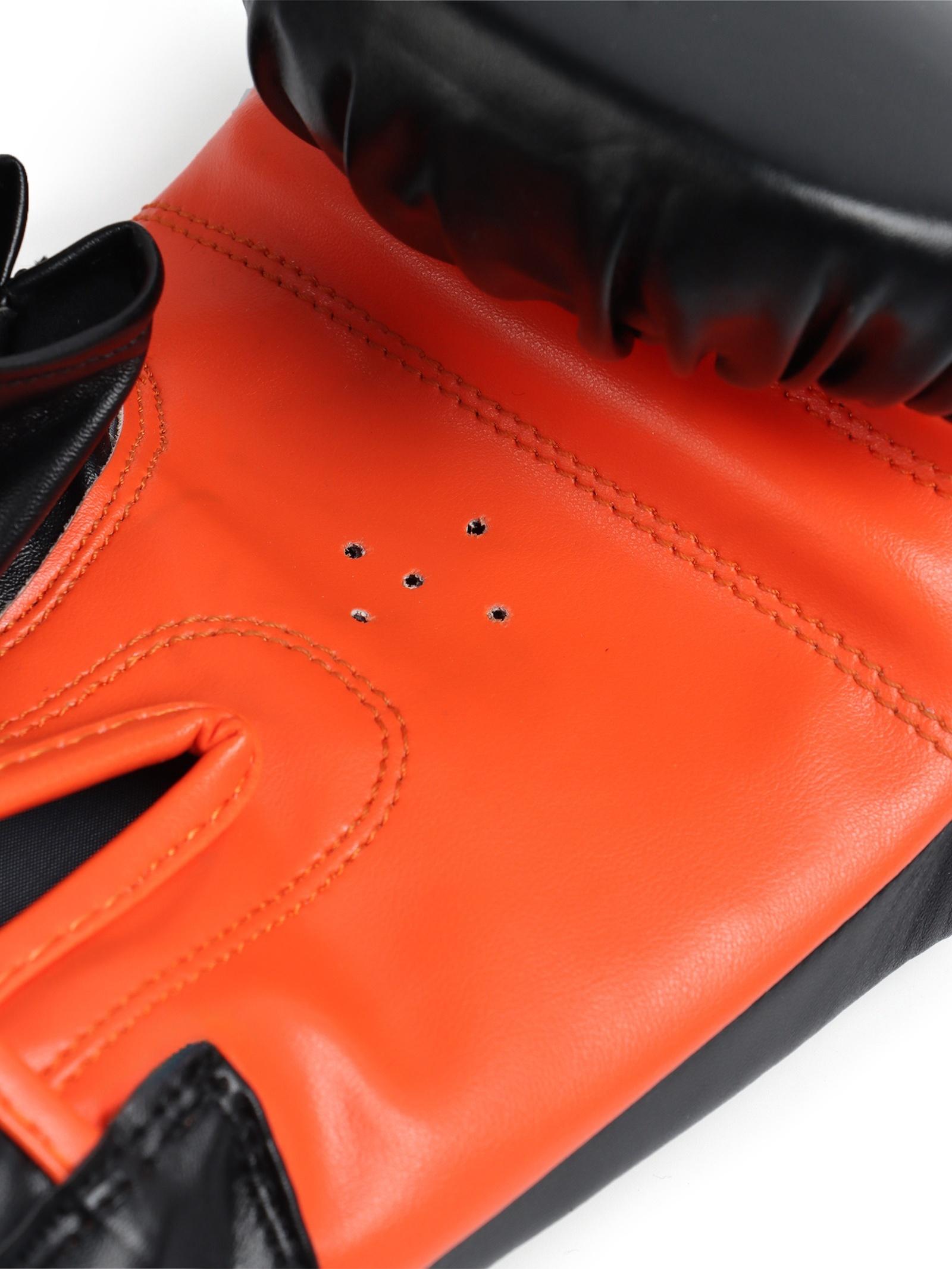 Перчатки снарядные FIGHT EMPIRE, MEXIMA, размер S, чёрные, оранжевые