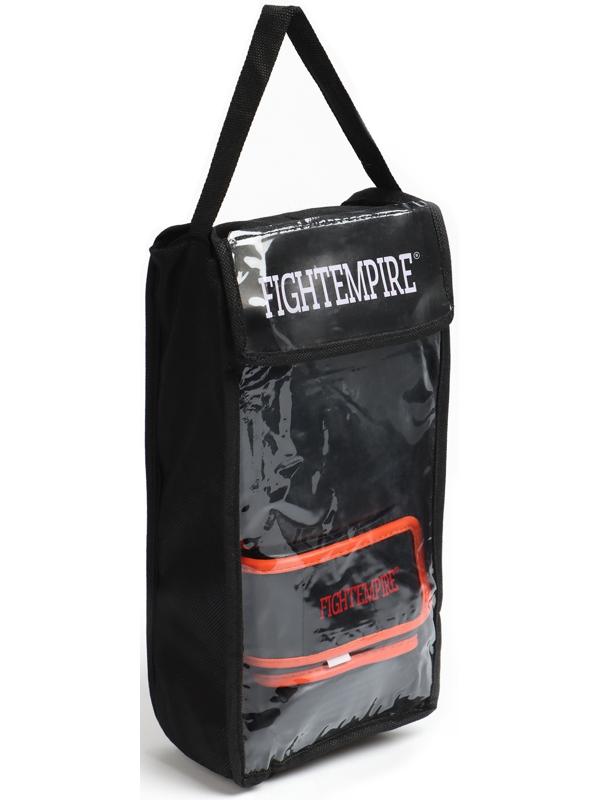 Перчатки снарядные FIGHT EMPIRE, MEXIMA, размер S, чёрные, оранжевые