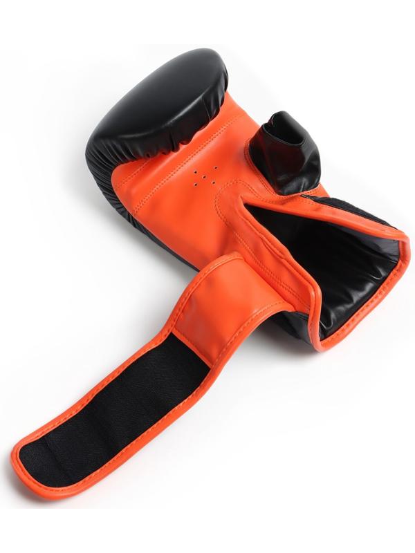 Перчатки снарядные FIGHT EMPIRE, MEXIMA, размер S, чёрные, оранжевые