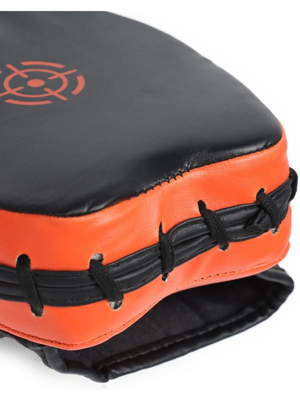 Лапы боксерские мини (тактические) FIGHT EMPIRE, PUNCH, чёрно-оранжевые, пара