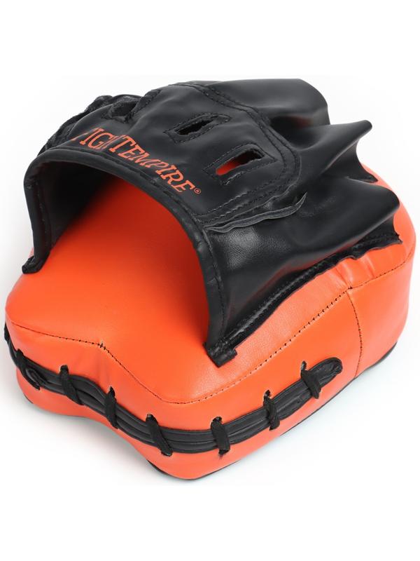 Лапы боксерские мини (тактические) FIGHT EMPIRE, PUNCH, чёрно-оранжевые, пара