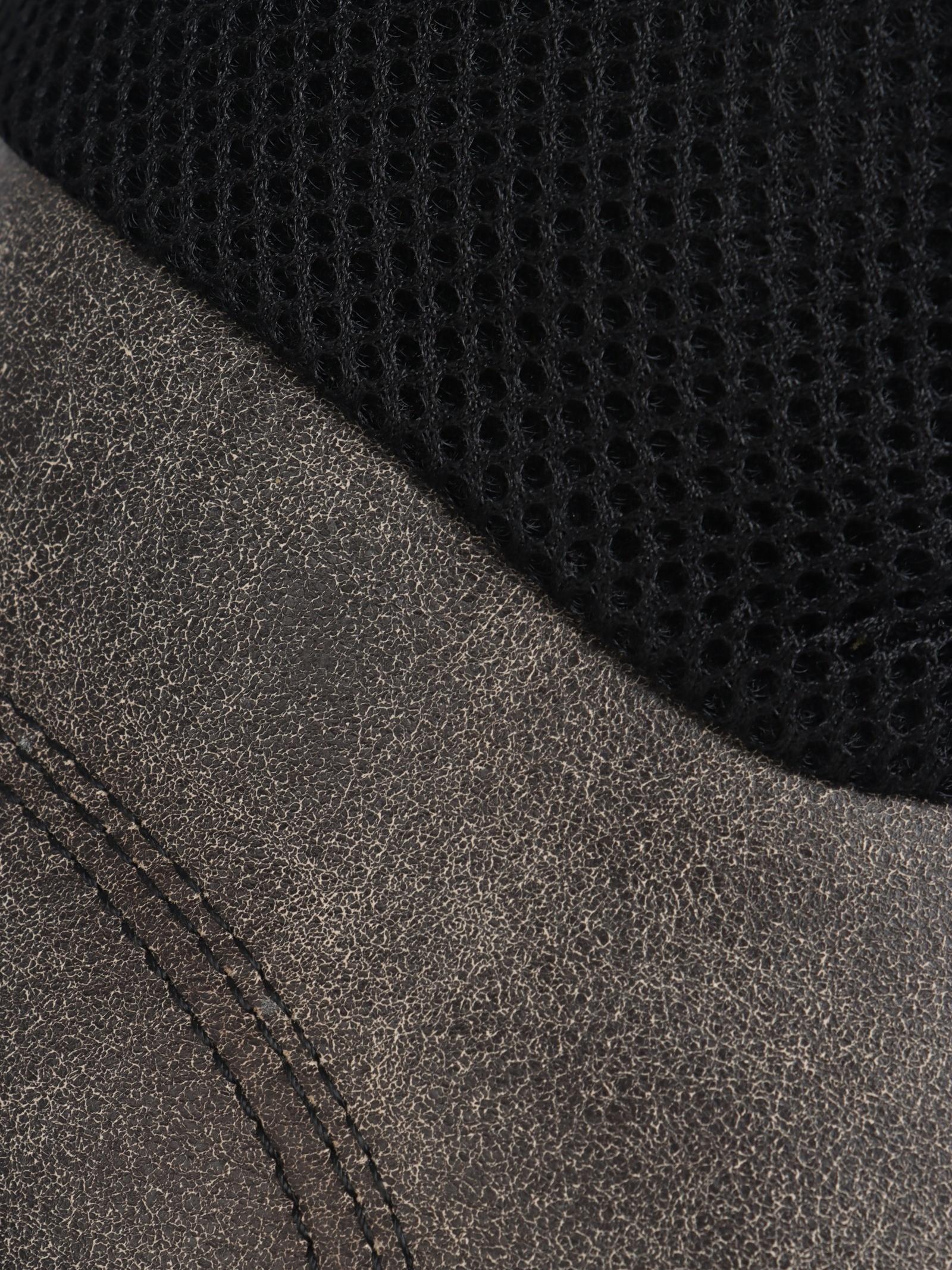 Лапы боксёрские изогнутые FIGHT EMPIRE, VINTAGE, натуральная кожа, пара, серые