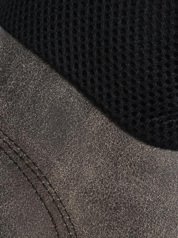 Лапы боксёрские изогнутые FIGHT EMPIRE, VINTAGE, натуральная кожа, пара, серые