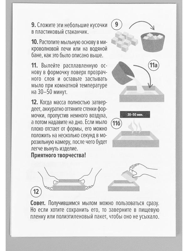 Мыло с картинкой своими руками «Василиса», набор для мыловарения