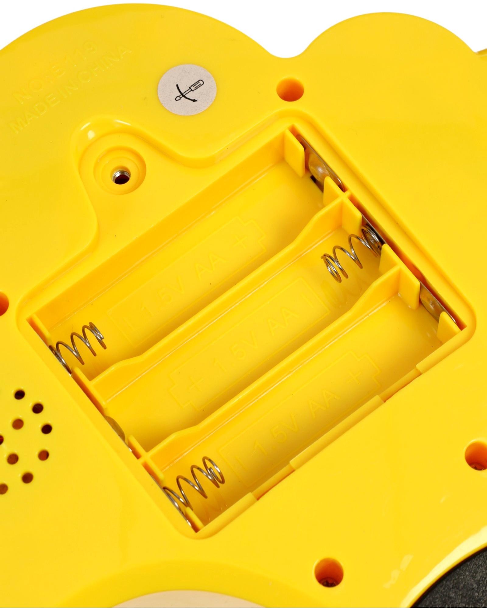 Уценка (в пакете) Руль музыкальный «Супер водитель», свет и звук, работает от батареек