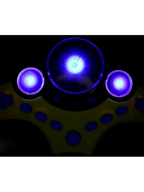 Уценка (в пакете) Руль музыкальный «Супер водитель», свет и звук, работает от батареек