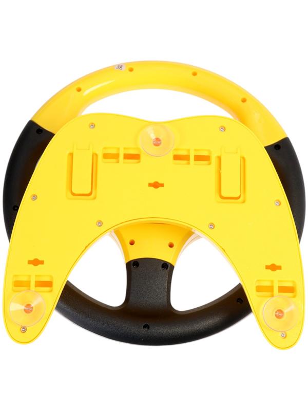 Уценка (в пакете) Руль музыкальный «Супер водитель», свет и звук, работает от батареек