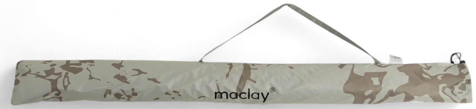 Зонт пляжный Maclay, d=240 см, h=220 см