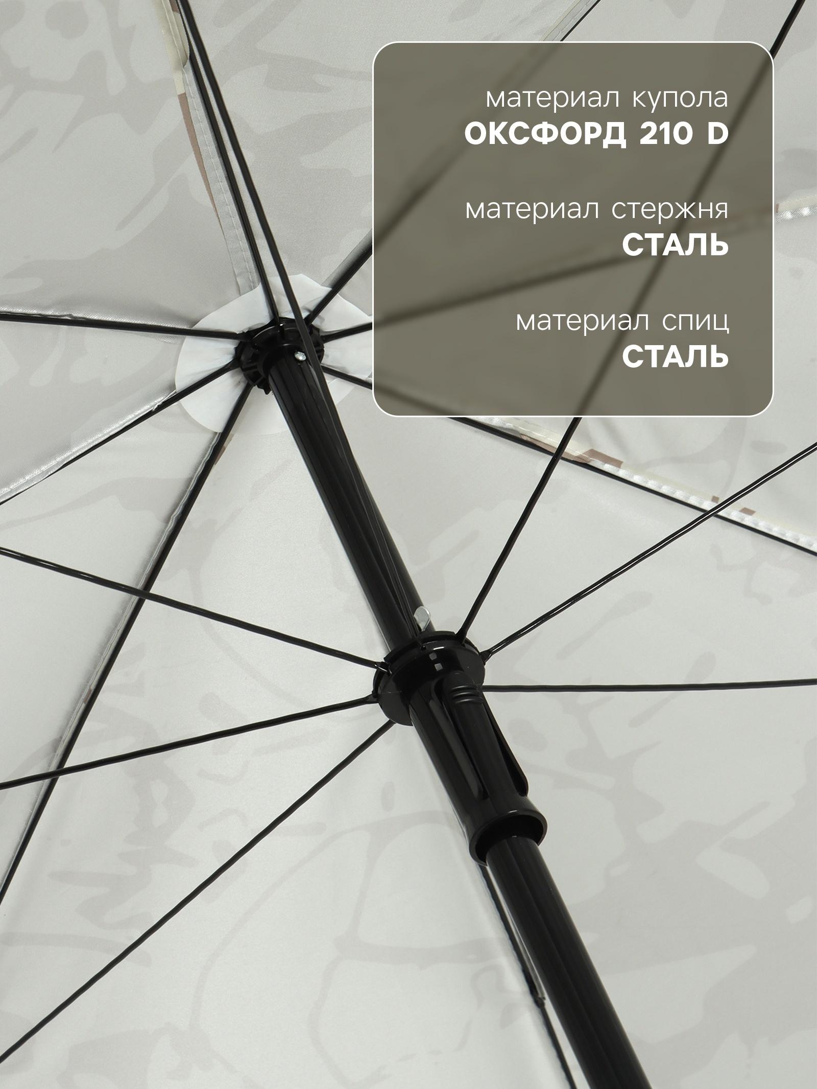 Зонт пляжный Maclay, d=260 см, h=240 см