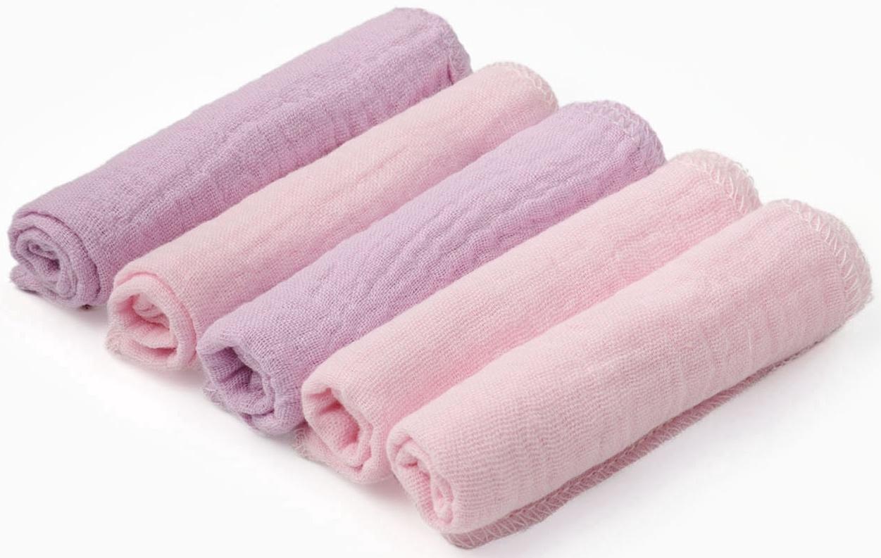 Набор платочков «Крошка Я» Cupcake, 20×20 см-5 шт., муслин, хлопок 100%