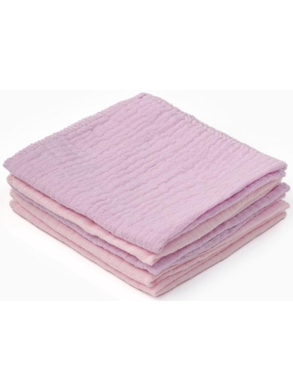 Набор платочков «Крошка Я» Cupcake, 20×20 см-5 шт., муслин, хлопок 100%