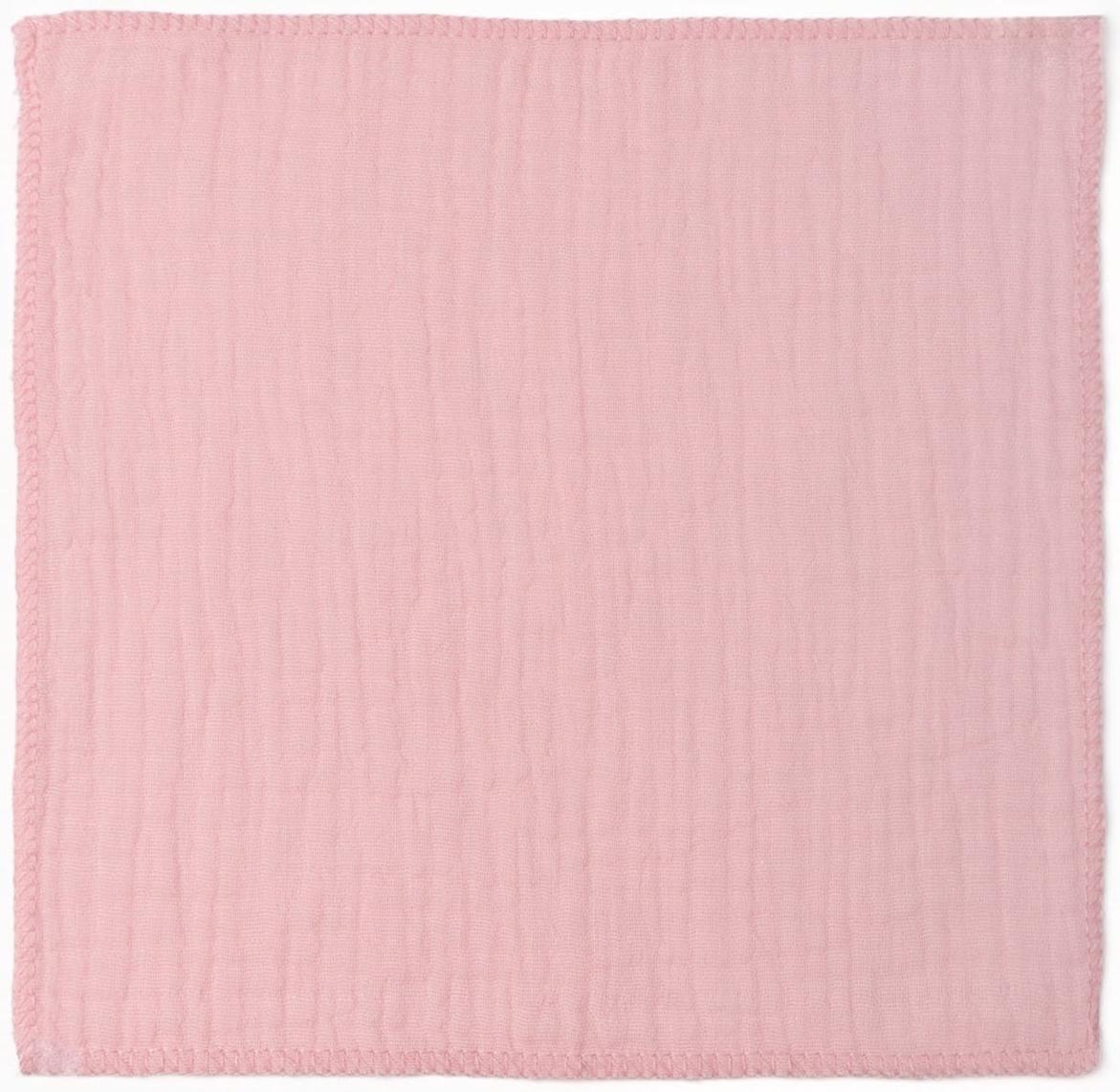 Набор платочков «Крошка Я» Rose, 20×20 см-5 шт., муслин, хлопок 100%