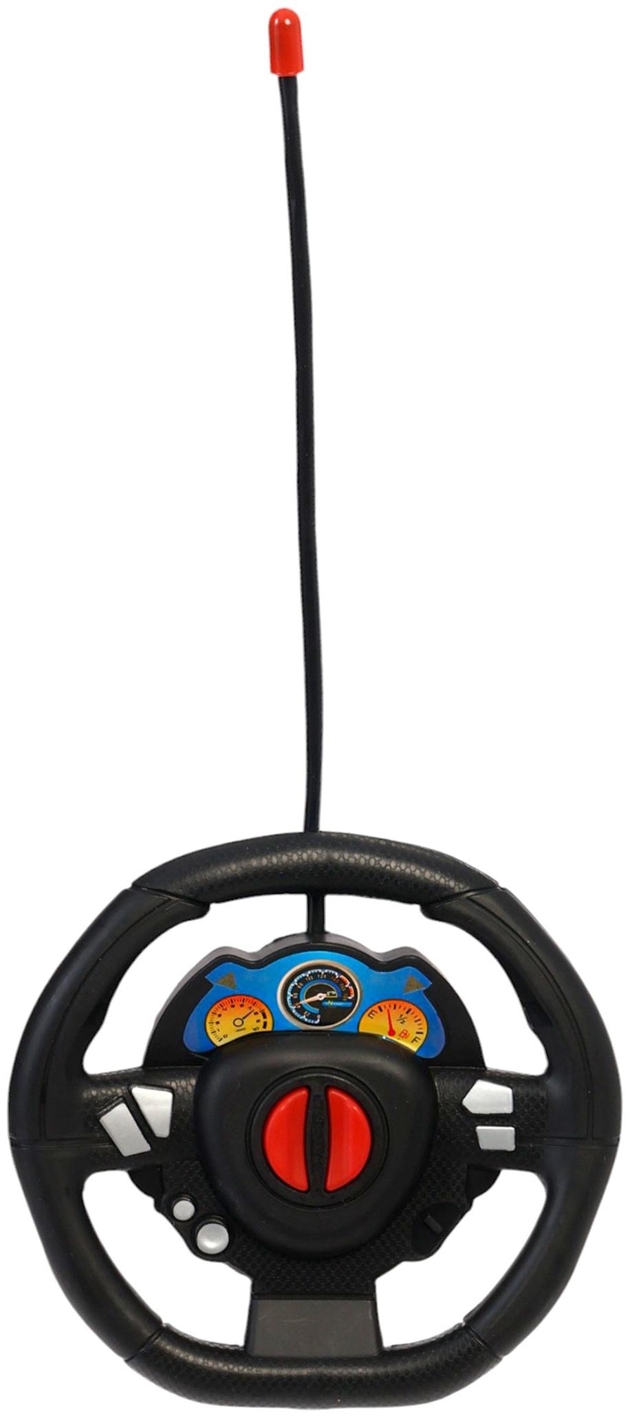 Робот радиоуправляемый «Спорткар», трансформируется, работает от батареек, цвет синий