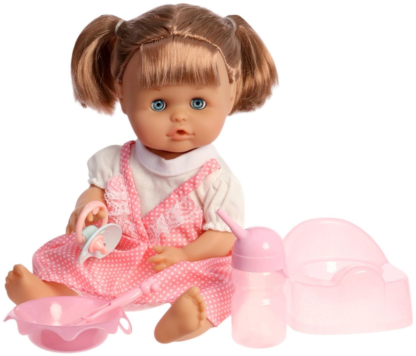 Уценка (в пакете) Пупс функциональный «Мой малыш», пьёт, писает, с аксессуарами