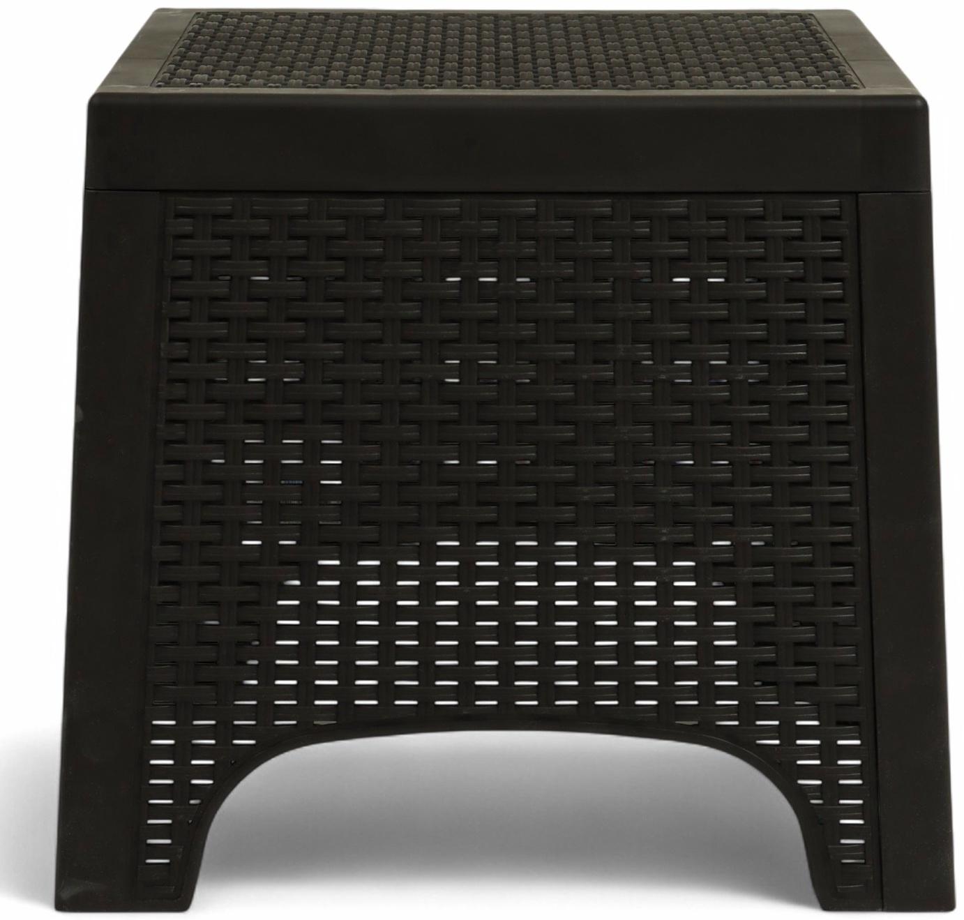 Стол «Ротанг Лайт», 43.5×39.5 см, мокко