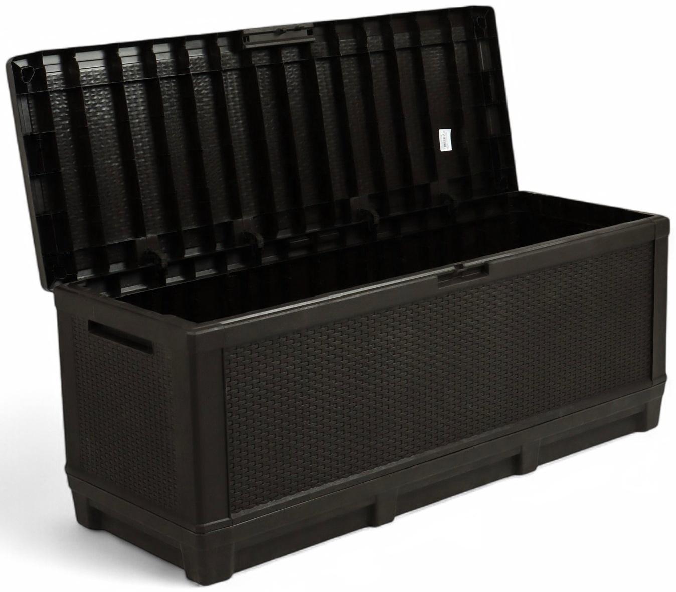 Сундук садовый «Ротанг - плюс», 148.5×54×59.5 см, мокко