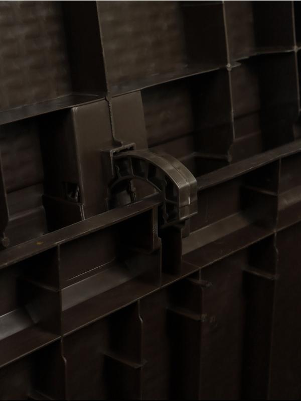 Сундук садовый «Ротанг - плюс», 148.5×54×59.5 см, мокко