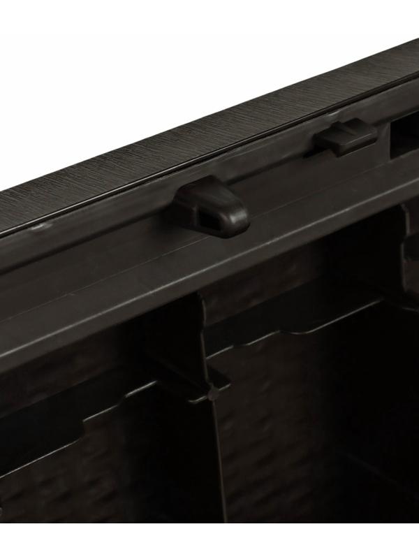 Сундук садовый «Ротанг - плюс», 148.5×54×59.5 см, мокко