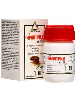 Средство от вредителей растений «Имиприд Интер», врк флакон 50 мл