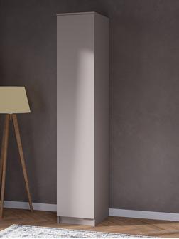 Шкаф – пенал для одежды «Лора», с полками, 400×500×2100 мм, цвет кашемир