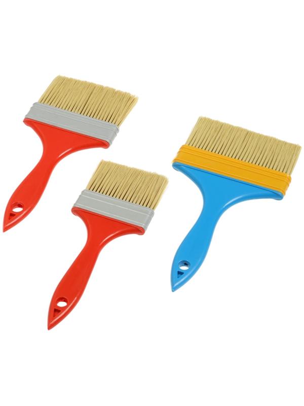 Набор кистей ЛОМ промо, искусственная щетина, пластик. рук. 3-4-5