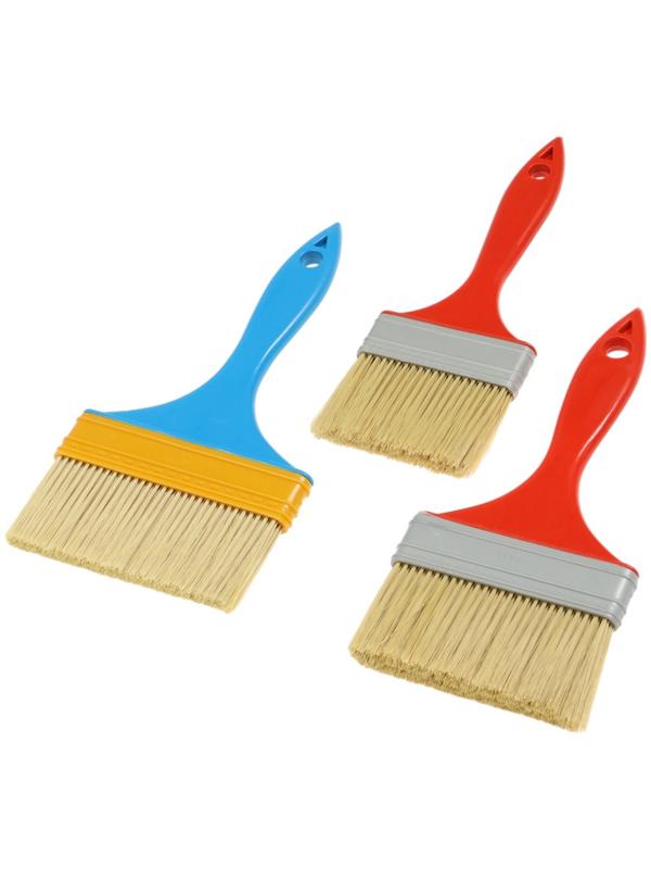 Набор кистей ЛОМ промо, искусственная щетина, пластик. рук. 3-4-5