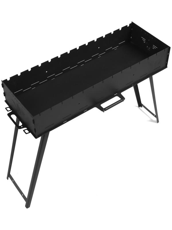 Мангал с ножками FIREGRILL, 94.7×37.5×72.3 см, 2 мм, длина жаровни 85 см