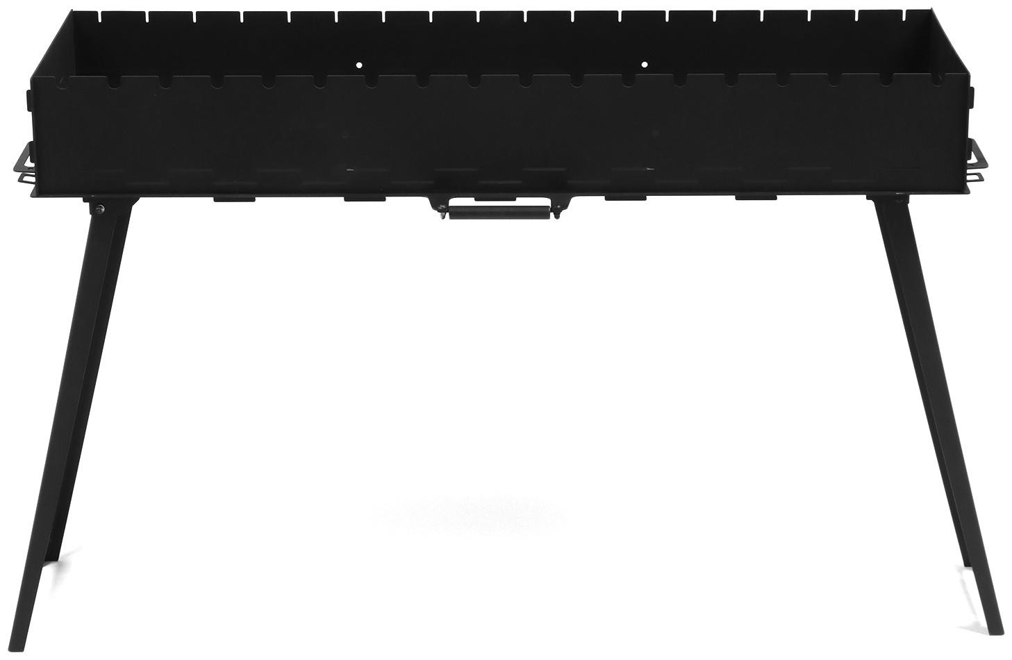 Мангал с ножками FIREGRILL, 114.7×37.5×72.3 см, 2 мм, длина жаровни 105 см